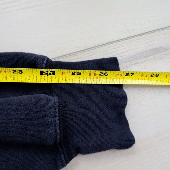 Vintage Michigan Wolverines Steve & Barry's Sweatshirt Mens S Blue Y2K Spellout - Picture 8 of 9